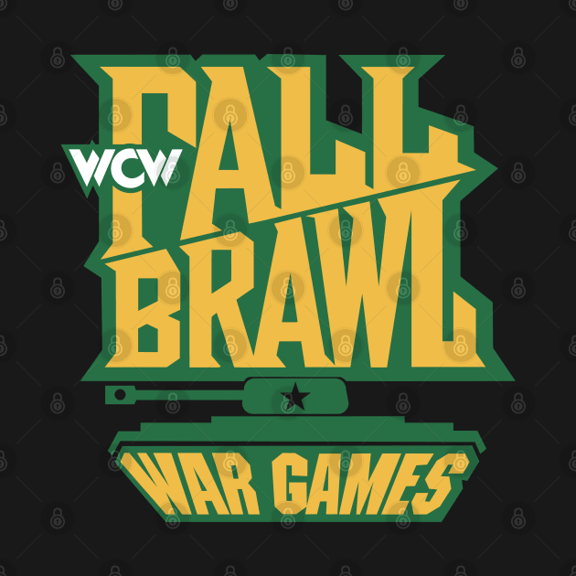 WCW Fall Brawl War Games by Authentic Vintage Designs