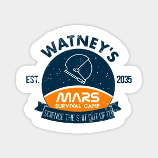 Watney's martian survival camp Magnet