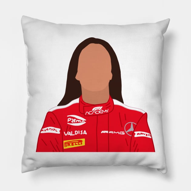 Marta Garcia Pillow by CalliesArt