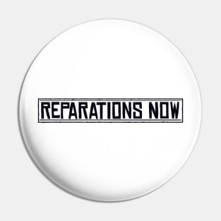 Reparations Now Pin