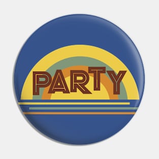 Retro Party Pin