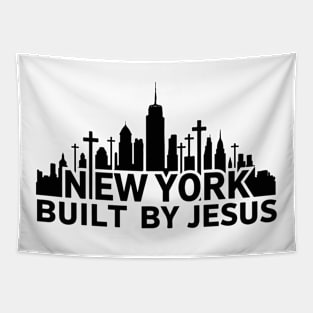 New York Built by Jesus Tapestry