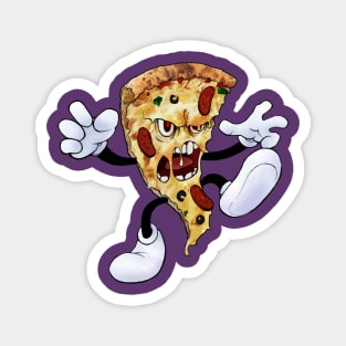 PIZZA MONSTER!!! (No Text) Magnet