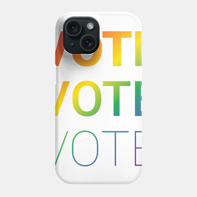 LBGT Vote Phone Case by Suva