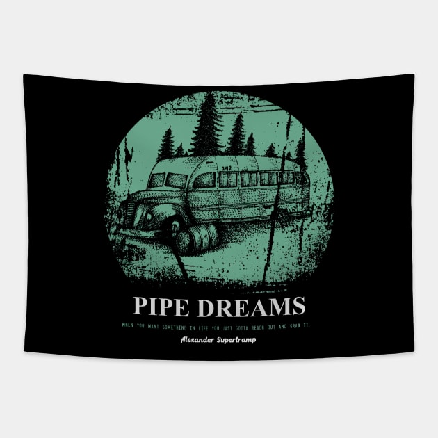 Tha magic bus Tapestry by Pipe Dreams Clothing Co.