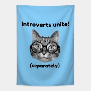 Introverts unite! (separately) Tapestry