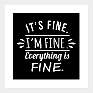 Im Fine Thank You Posters And Art Prints Teepublic