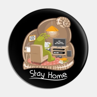 Stay home Pin