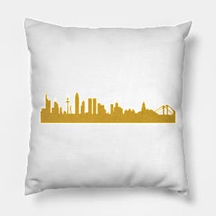 Golden Frankfurt Pillow