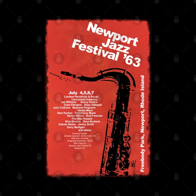 Newport Jazz Fest '63 by Jun Pagano