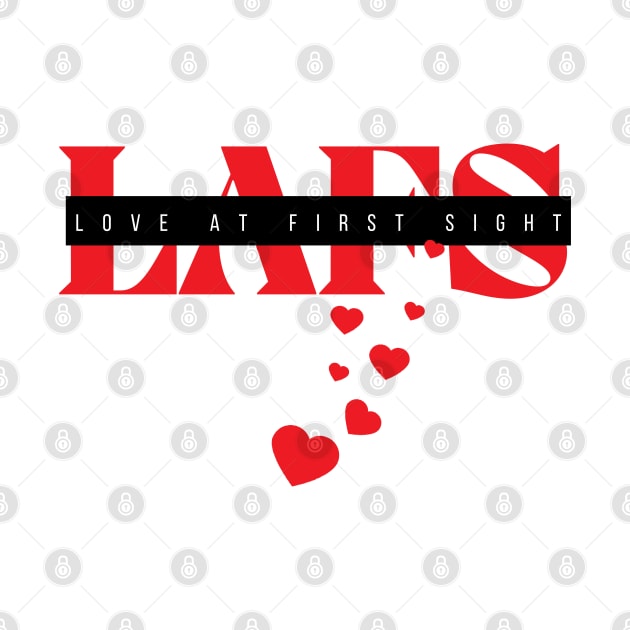 and White Love at First Sight Design by Praizes