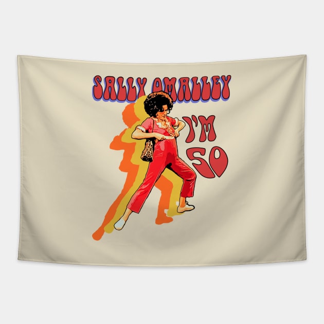 Sally Omalley // Retro Tapestry by Mandegraph