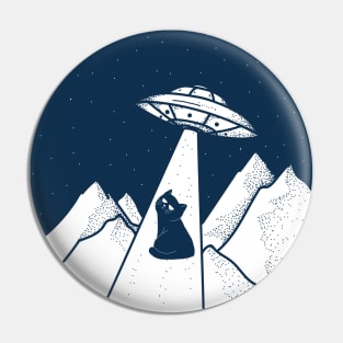 UFO Cat Pin