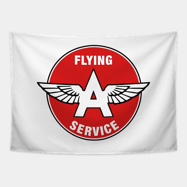 FLYING A SERVICE Tapestry by Teen Chic