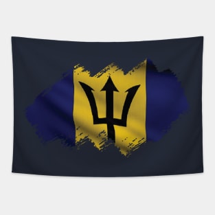 Flag of Barbados Tapestry