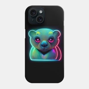 Neon Koala Bear Phone Case