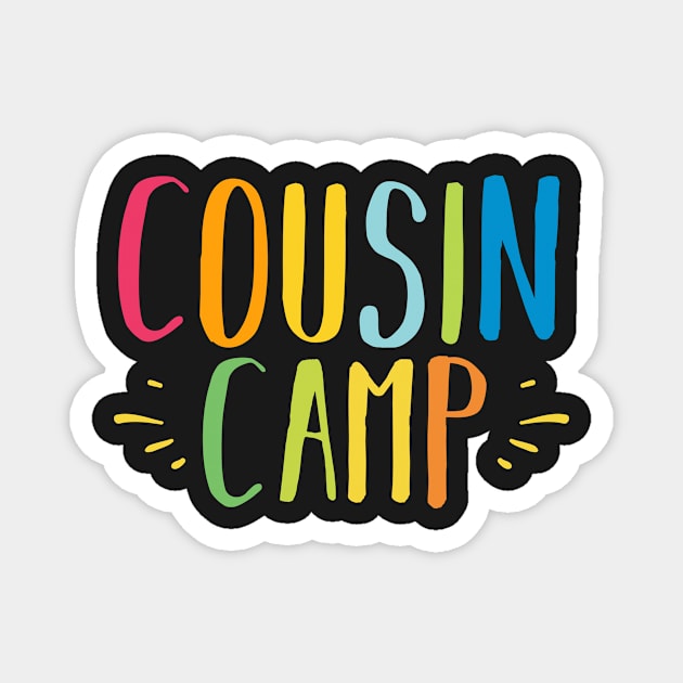 Cousin Camp Magnet by zeno27