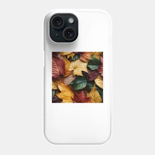 Autumn Leaves Pattern 14 Phone Case