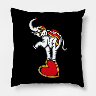 Heart elephant Pillow