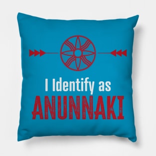 Identify Anunnaki (Dark) Pillow