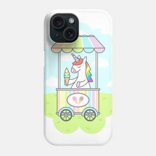 Unicorn Ice Cream Phone Case