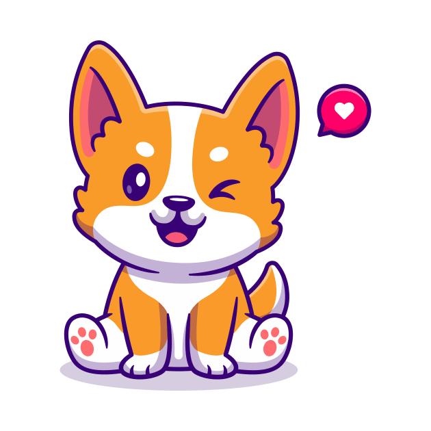 Cute Kawaii Puppy by Seedsplash