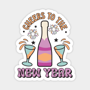 Cheers to the New Year Magnet