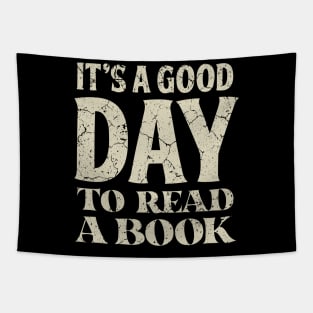 Good Day To Read A Book Lover Tapestry