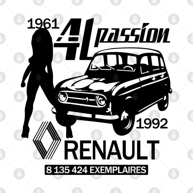 4L Passion Renault by Extracom