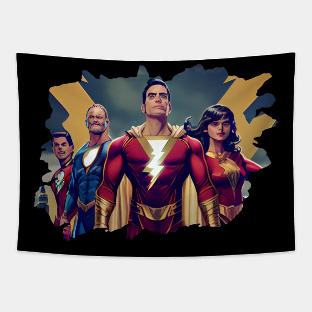 Shazam! Fury of the Gods Tapestry by Pixy Official