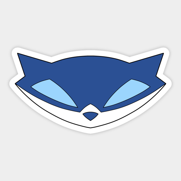 Sly Mask - Sly Cooper - Sticker | TeePublic