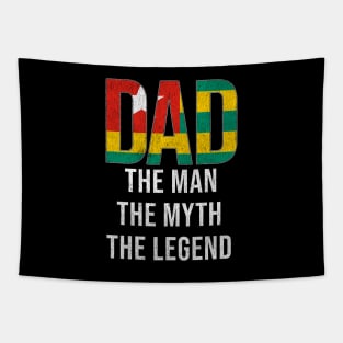 Togan Dad The Man The Myth The Legend - Gift for Togan Dad With Roots From Togan Tapestry