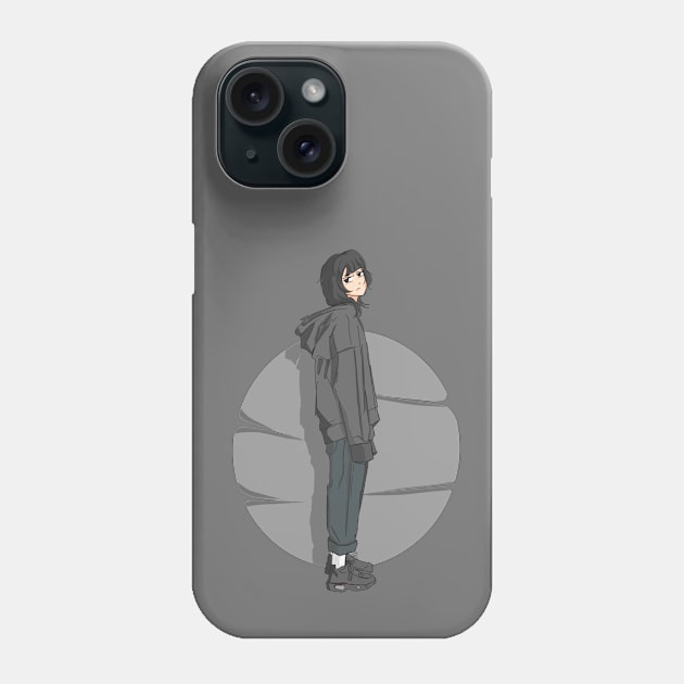 The lazy girl is standing Phone Case by lilfernandes