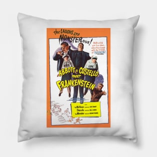 Abbott & Costello Meet Frankenstein Pillow