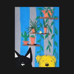 Houseplants & Canines T-Shirt