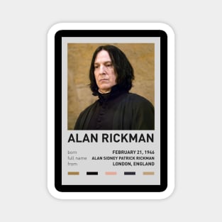 Alan Rickman (R.I.P) Magnet