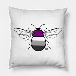 Asexual Pride Bee Pillow