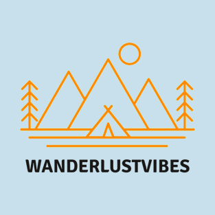 Wanderlust Vibes, Solo Traveling T-Shirt