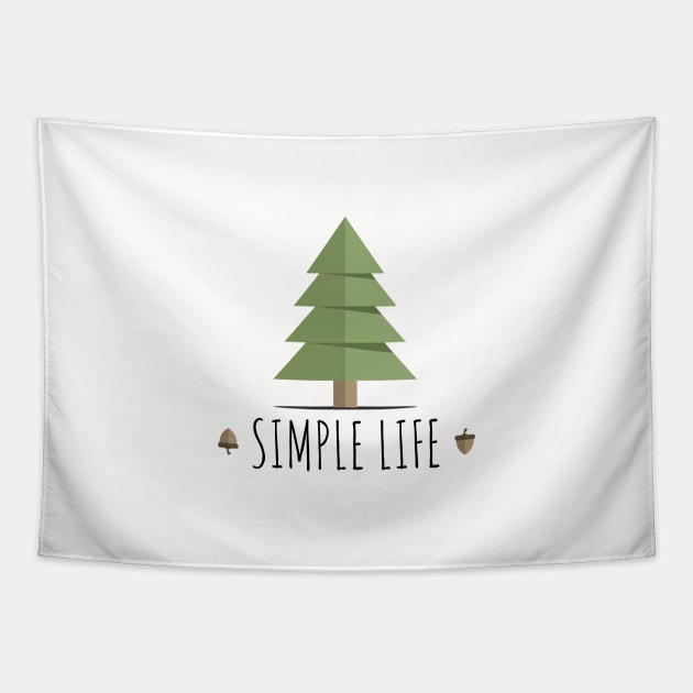 Simple Life. Tapestry by DoubleDu