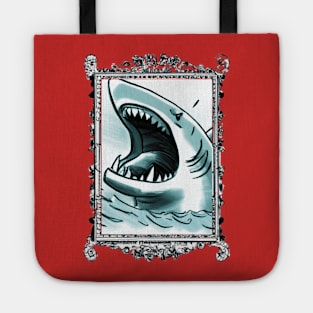 Portrait of a Shark Tote