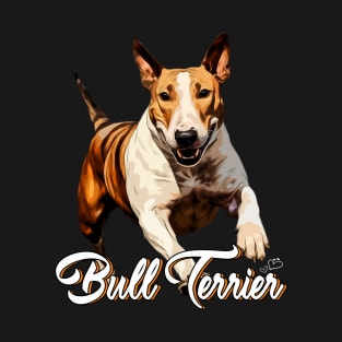 Bull Terrier Love Stylish Tee Celebrating the Charm of Bullies T-Shirt
