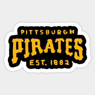 1983 Fleer Pittsburgh Pirates Logo VAR Team Stickers Pittsburgh