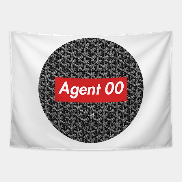 Agent 00 Tapestry by rongpuluh