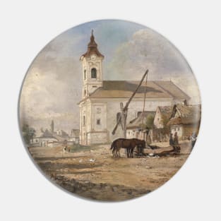 Old Dutch Church Pin