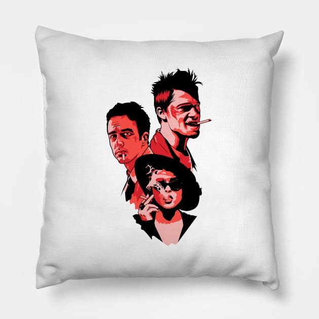 Fight Club Pillow by Woah_Jonny