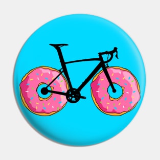 Donut Ever Stop Riding Pin