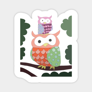 Owls Magnet