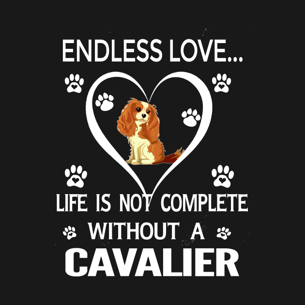 cavalier king charles spaniel  Lovers by bienvaem