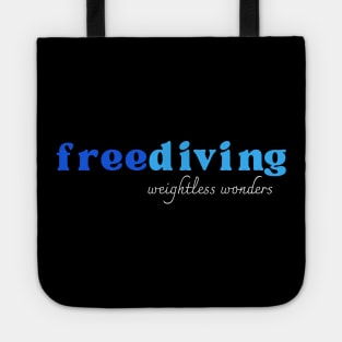 Freediving weightless wonders | Freediver | Ocean lover | Diver | Apnea Tote