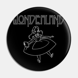 Wonderland Rock Pin